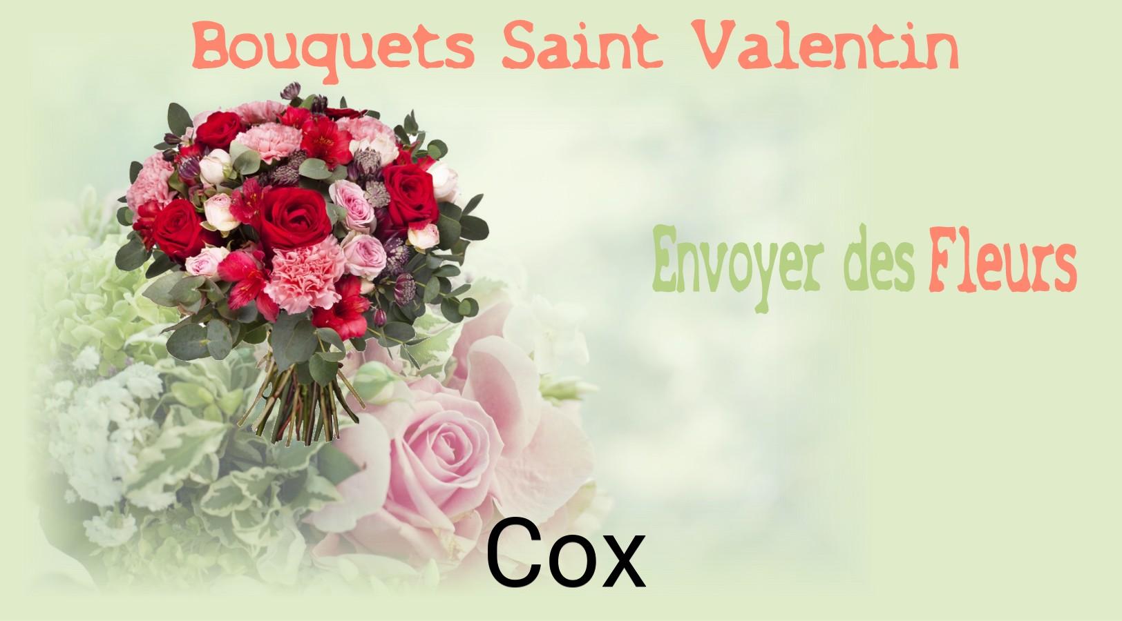 Roses de Saint-Valentin livrées à Cox